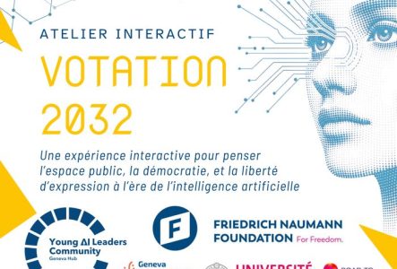 Votation 2032 : Une expérience interactive pour penser l'espace public, la démocratie, et la liberté d'expression à l'ère de l'intelligence artificielle