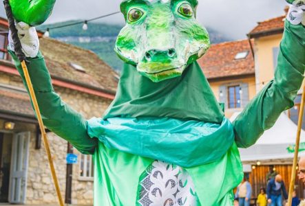 photo de la marionnette crocodile